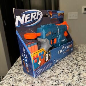 NERF Elite 2.0 Volt SD-1 Blaster 6 Official Nerf Darts Nerf Gun NEW IN BOX